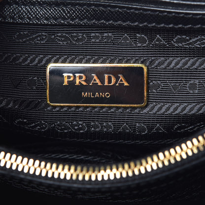 Prada Saffiano Lux Small Promenade Tote Black 6 of 14