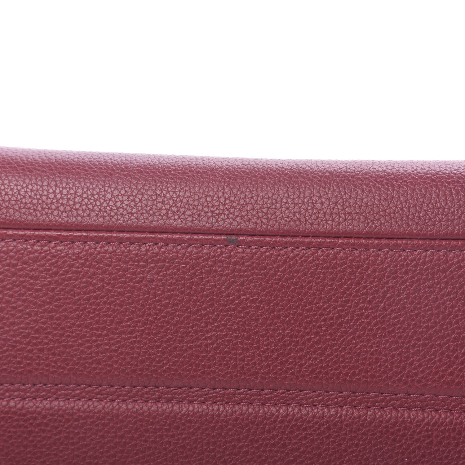 Louis Vuitton Grained Calfskin Monogram Double V Rubis 13 of 14