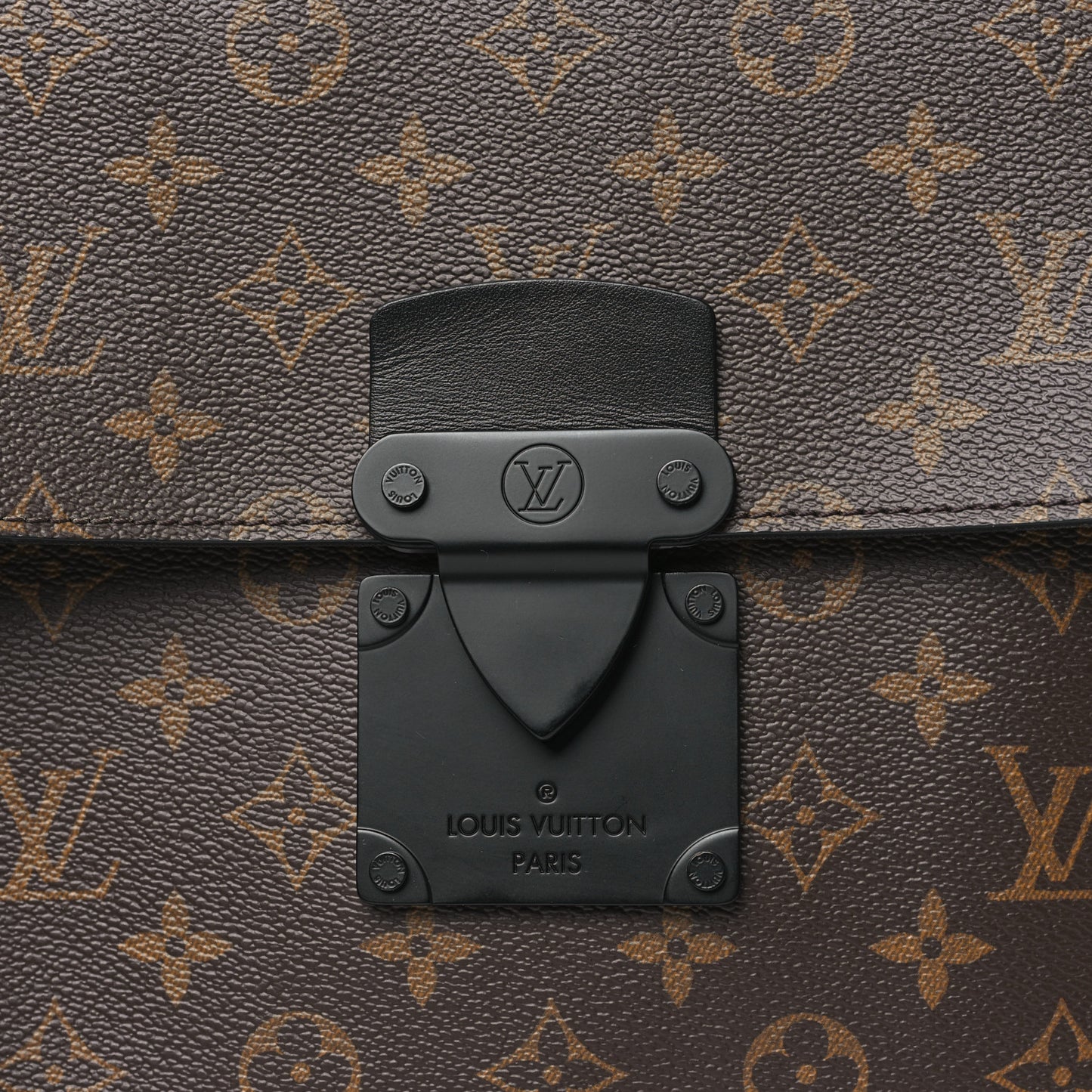 Monogram Macassar S Lock A4 Pouch
