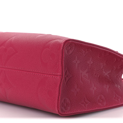 Louis Vuitton Empreinte Monogram Giant Onthego PM Freesia 9 of 10