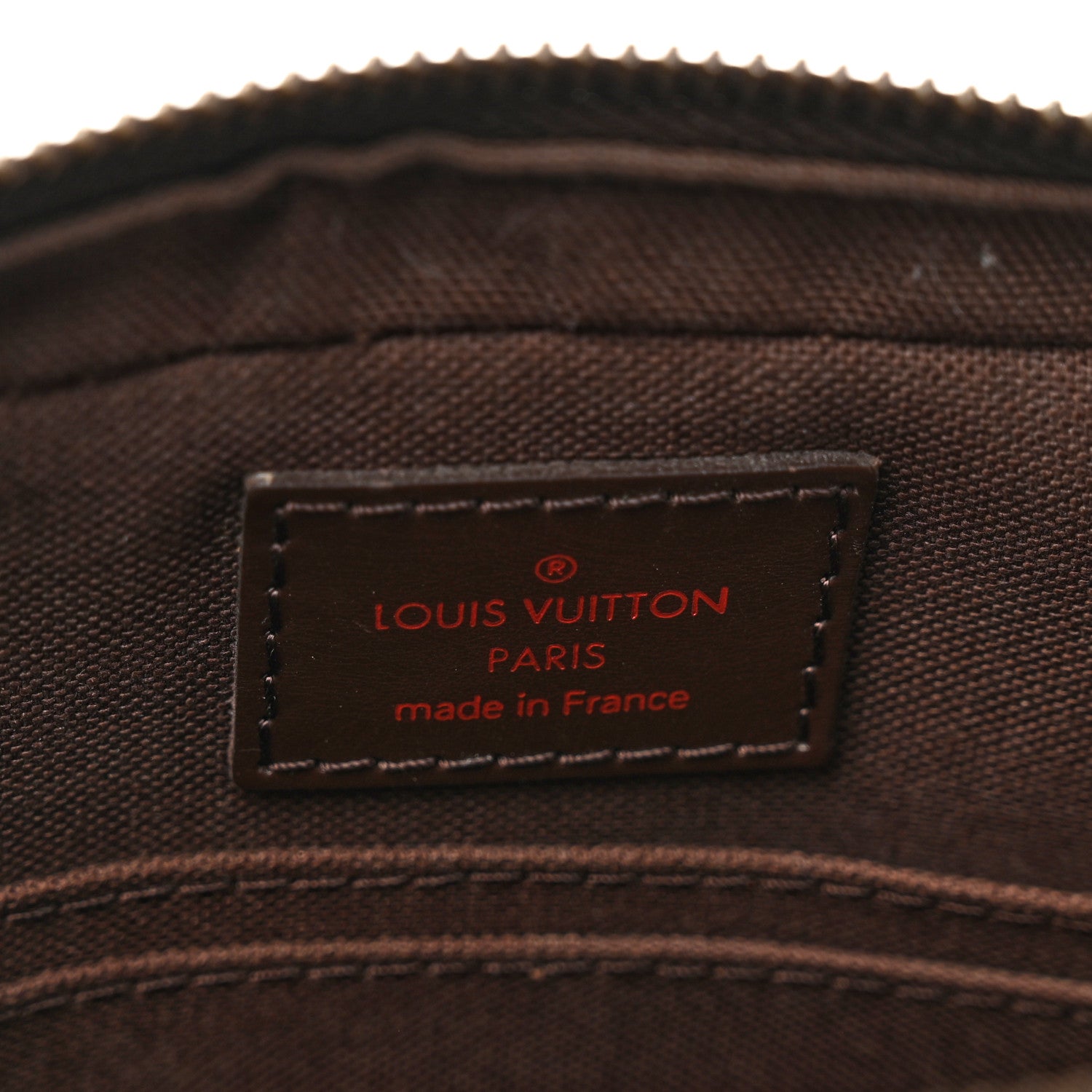 Louis Vuitton Damier Ebene Pochette Billets Macao 6 of 6