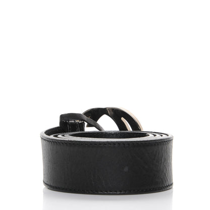 Gucci Calfskin Interlocking G 40mm Belt 90 36 Black 2 of 7