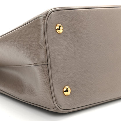 Prada Saffiano Lux Medium Tote Argilla 11 of 16
