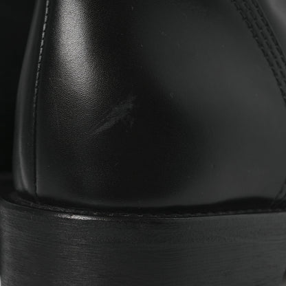 Louis Vuitton Calfskin Monogram Metropolis Flat Ranger Boots 37.5 Black 13 of 13