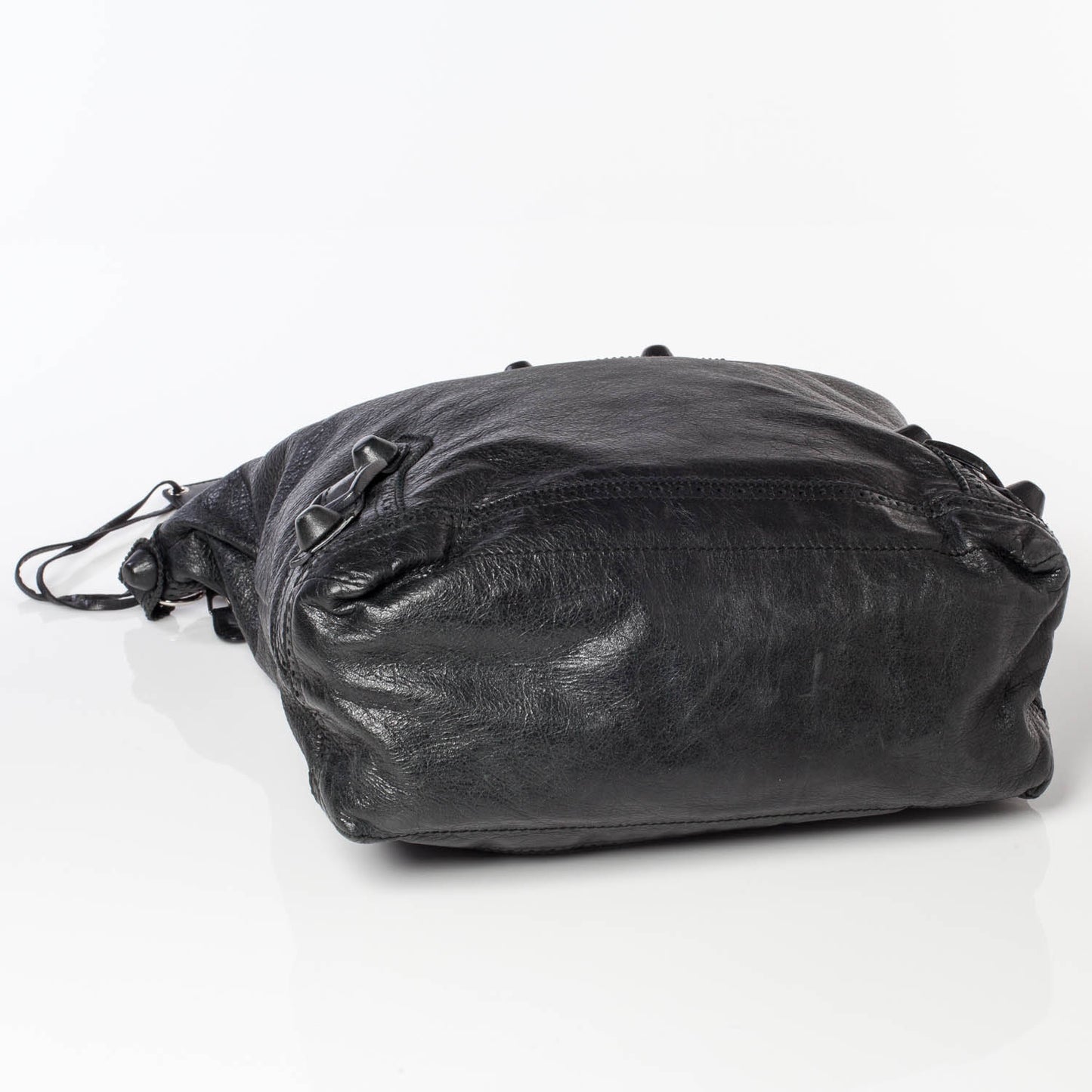 Agneau Giant Brogues Hardware Day Hobo Black