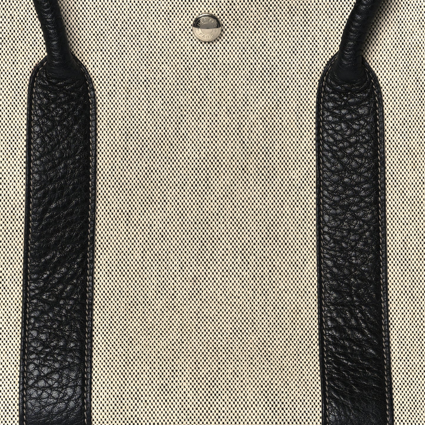 Toile Buffle Skipper Garden Party 36 MM Tote Black