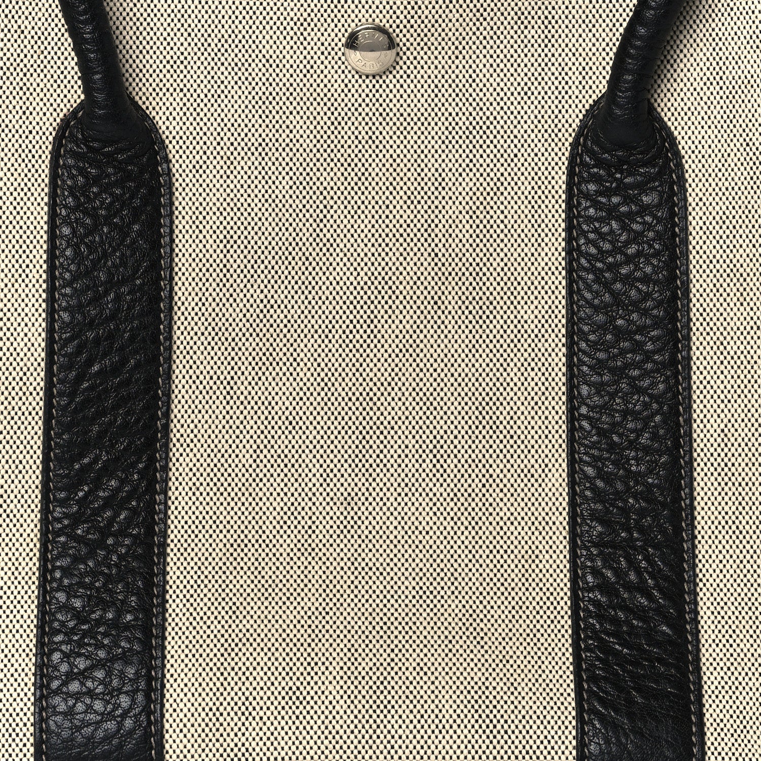 Hermes Toile Buffle Skipper Garden Party 36 MM Tote Black 6 of 8