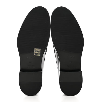 Hermes Calfskin Womens Hot Loafer 38.5 Black 5 of 8