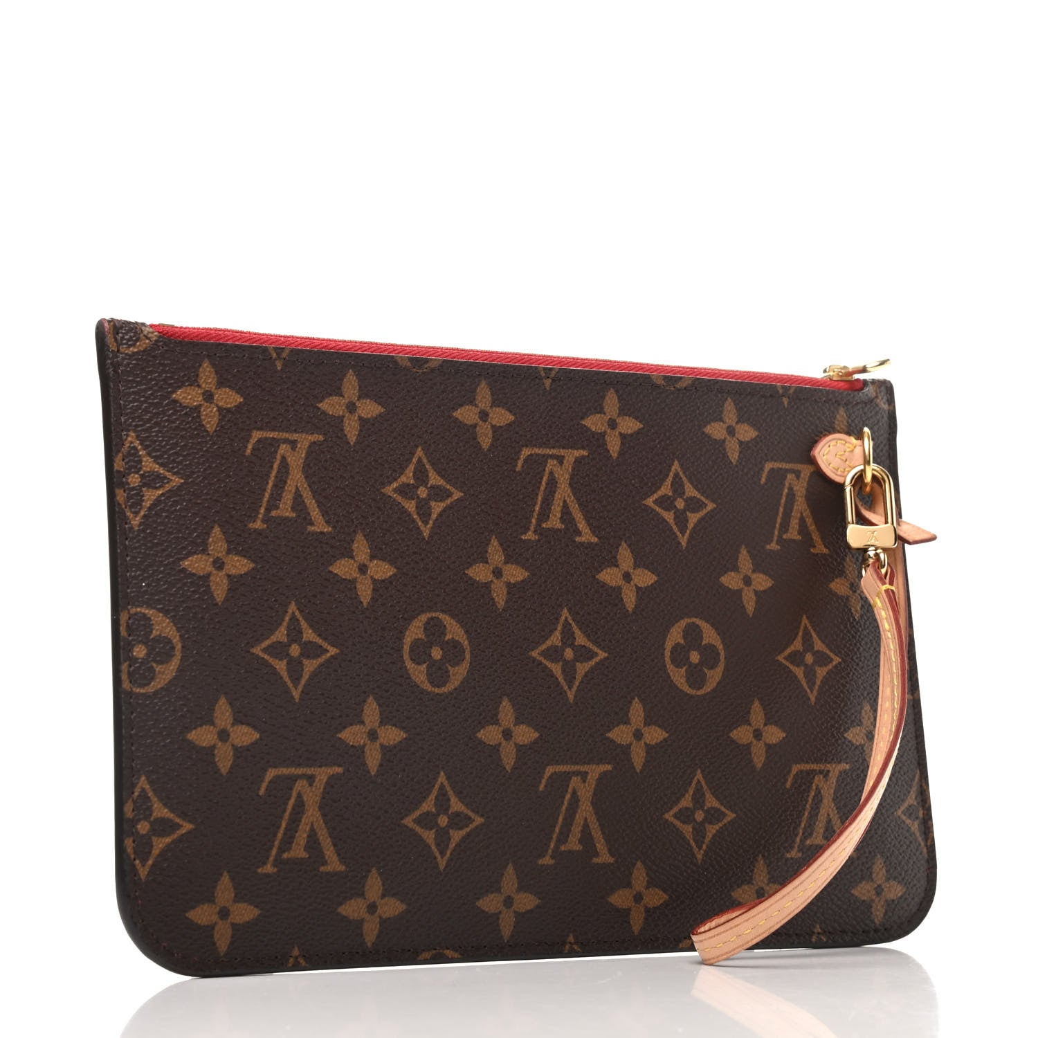 Louis Vuitton Monogram Neverfull MM GM Pochette Cherry 3 of 6