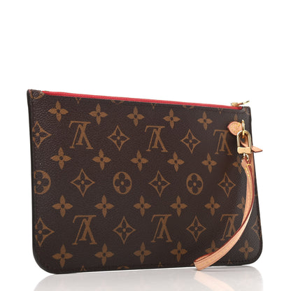 Louis Vuitton Monogram Neverfull MM GM Pochette Cherry 3 of 6