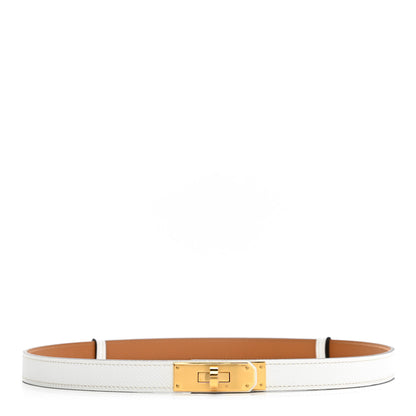 Hermes Epsom Kelly Belt White 1 of 5