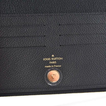 Louis Vuitton Empreinte Adele Wallet Black 6 of 9