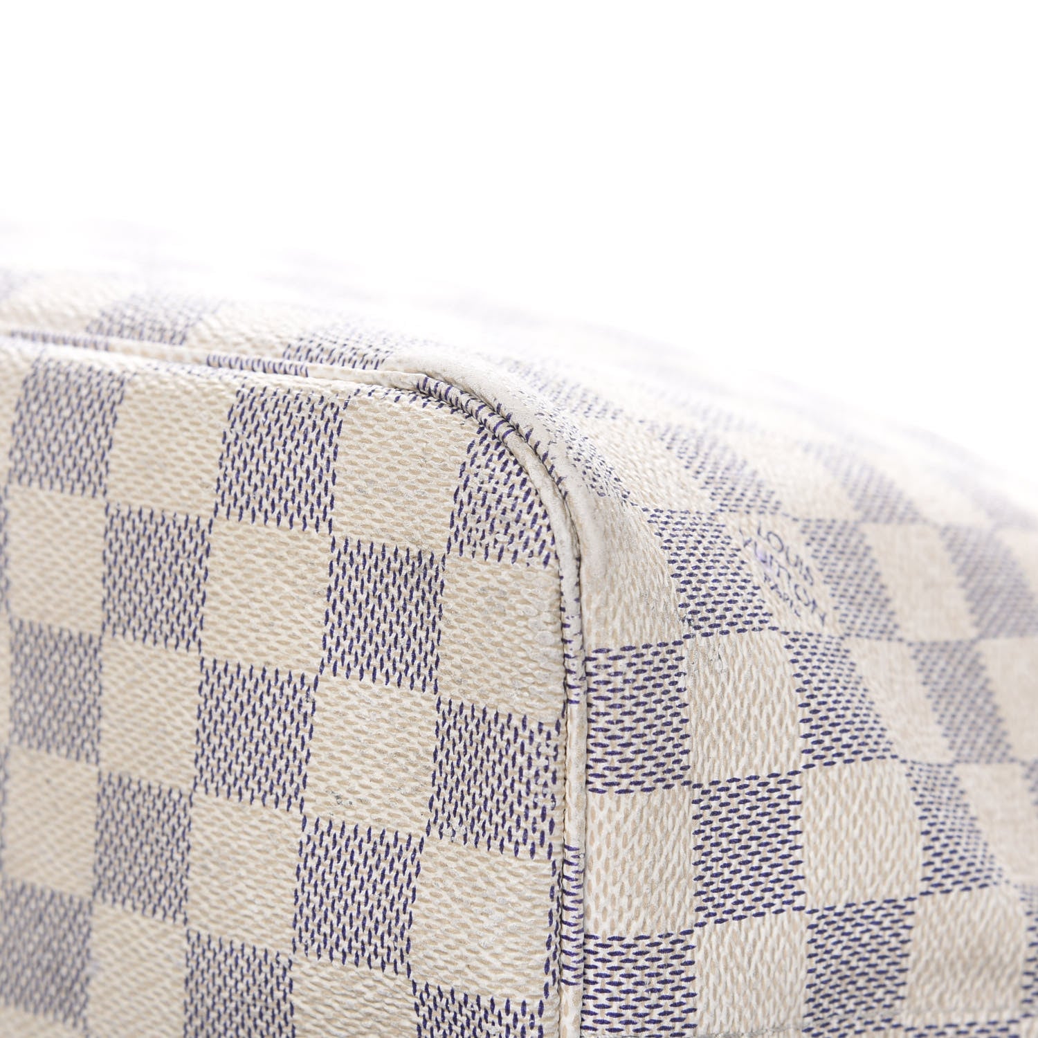 Louis Vuitton Damier Azur Neverfull MM 11 of 18
