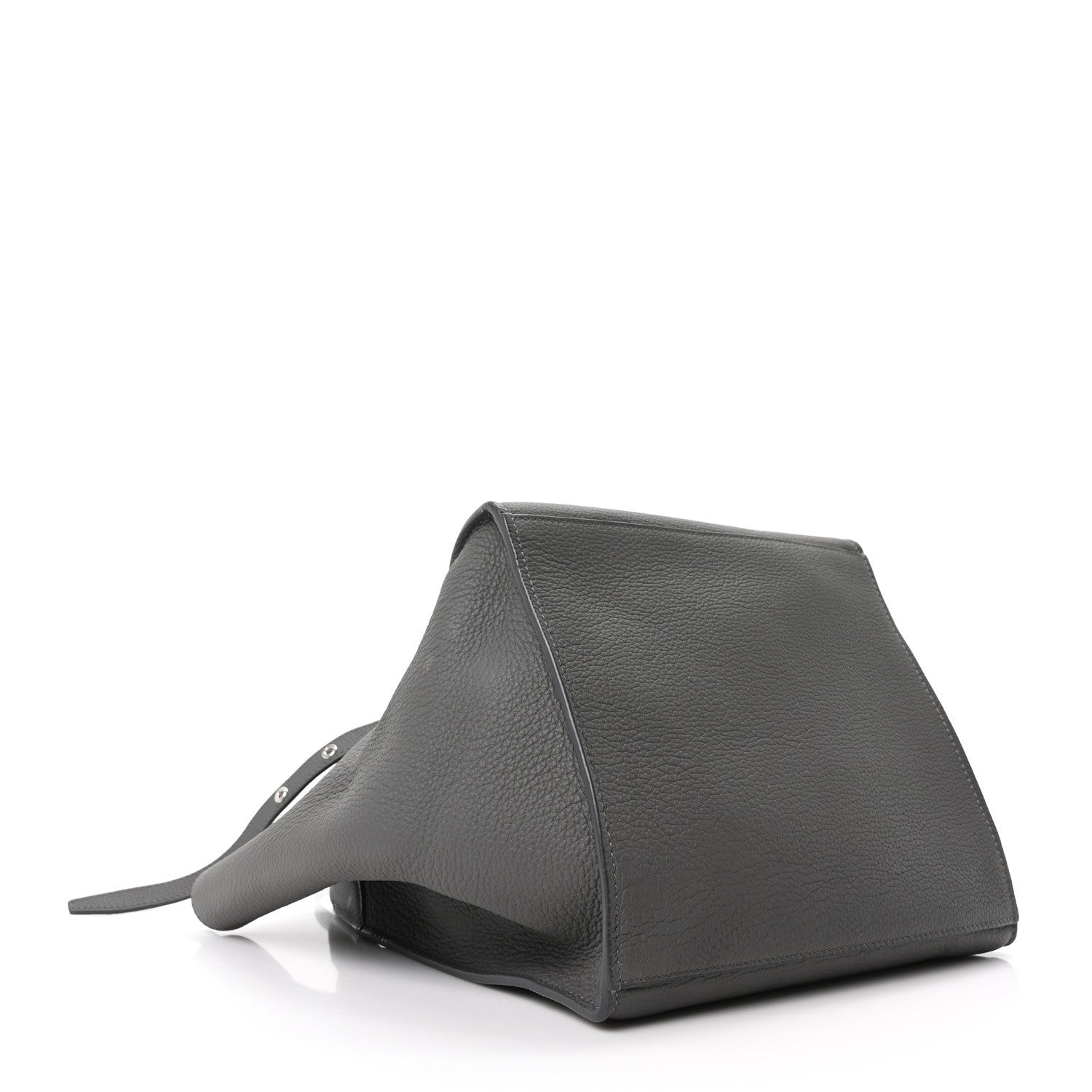 Celine Supple Calfskin Long Strap Small Big Bag Grey 4 of 10