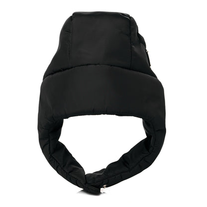 Prada Nylon Trapper Hat M Black 4 of 6