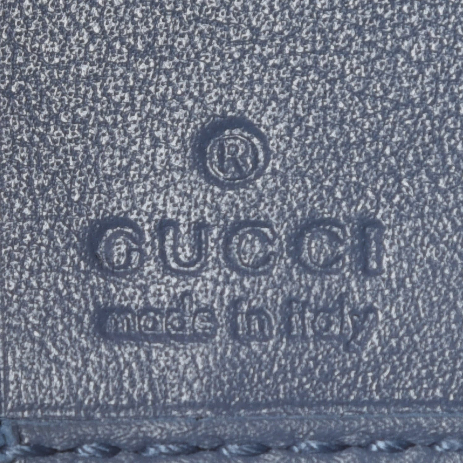 Gucci GG Supreme Monogram Stars ID Card Wallet Light Blue 6 of 8