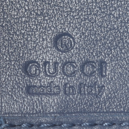 Gucci GG Supreme Monogram Stars ID Card Wallet Light Blue 6 of 8