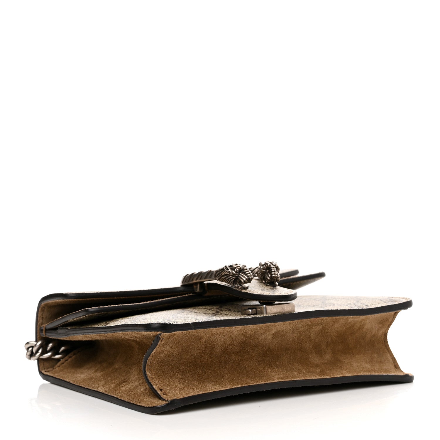 Gucci GG Supreme Monogram Mini Dionysus Shoulder Bag Taupe 4 of 12