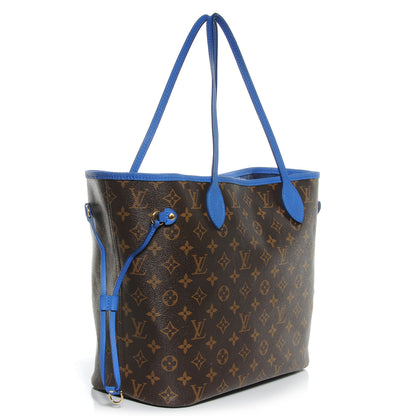 Louis Vuitton Monogram Articles de Voyage Ikat Neverfull MM Grand Blue 3 of 7