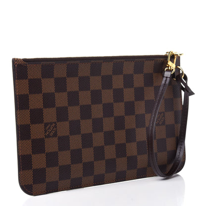Louis Vuitton Damier Ebene Neverfull MM GM Pochette 2 of 4