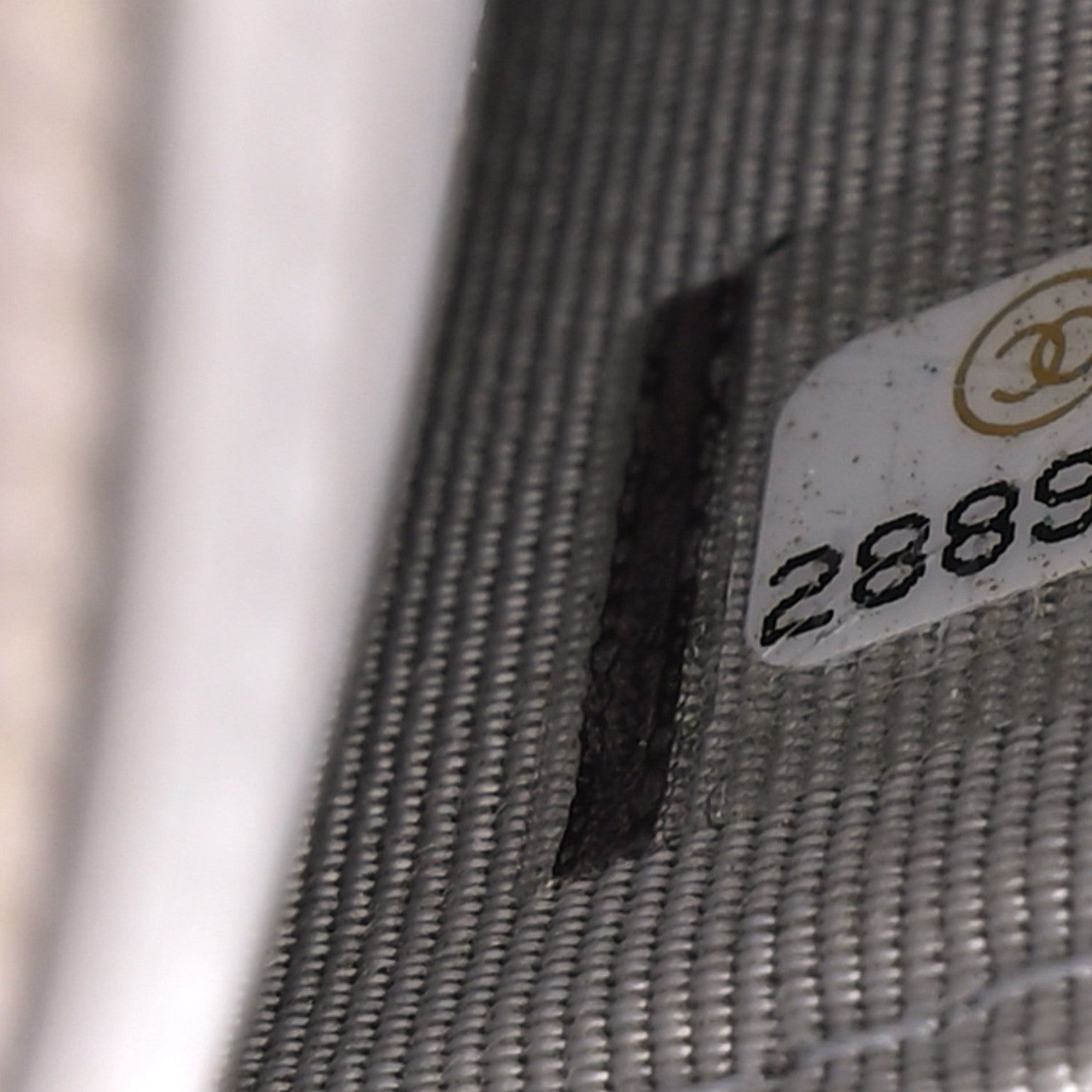 Chanel Lambskin Quilted Wallet On Chain WOC Grey 8 of 19