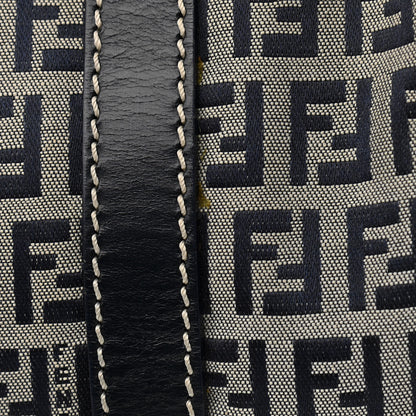 Fendi Zucca Boston Navy 13 of 13