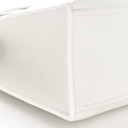 Hermes Swift Kelly Pochette Clutch White 8 of 10
