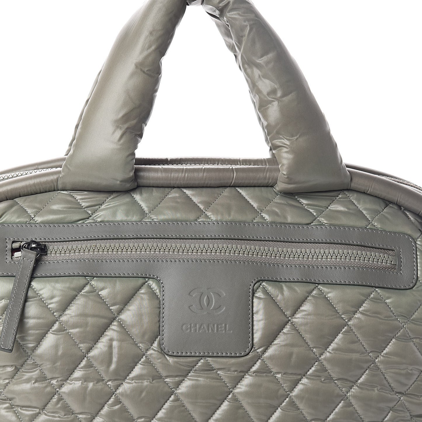 Nylon Quilted Coco Cocoon Bowler Green
