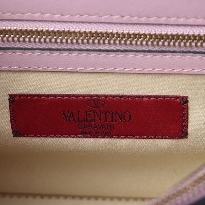 Valentino Garavani Vitello Small Rockstud Single Handle Flap Bag Cipria 6 of 6