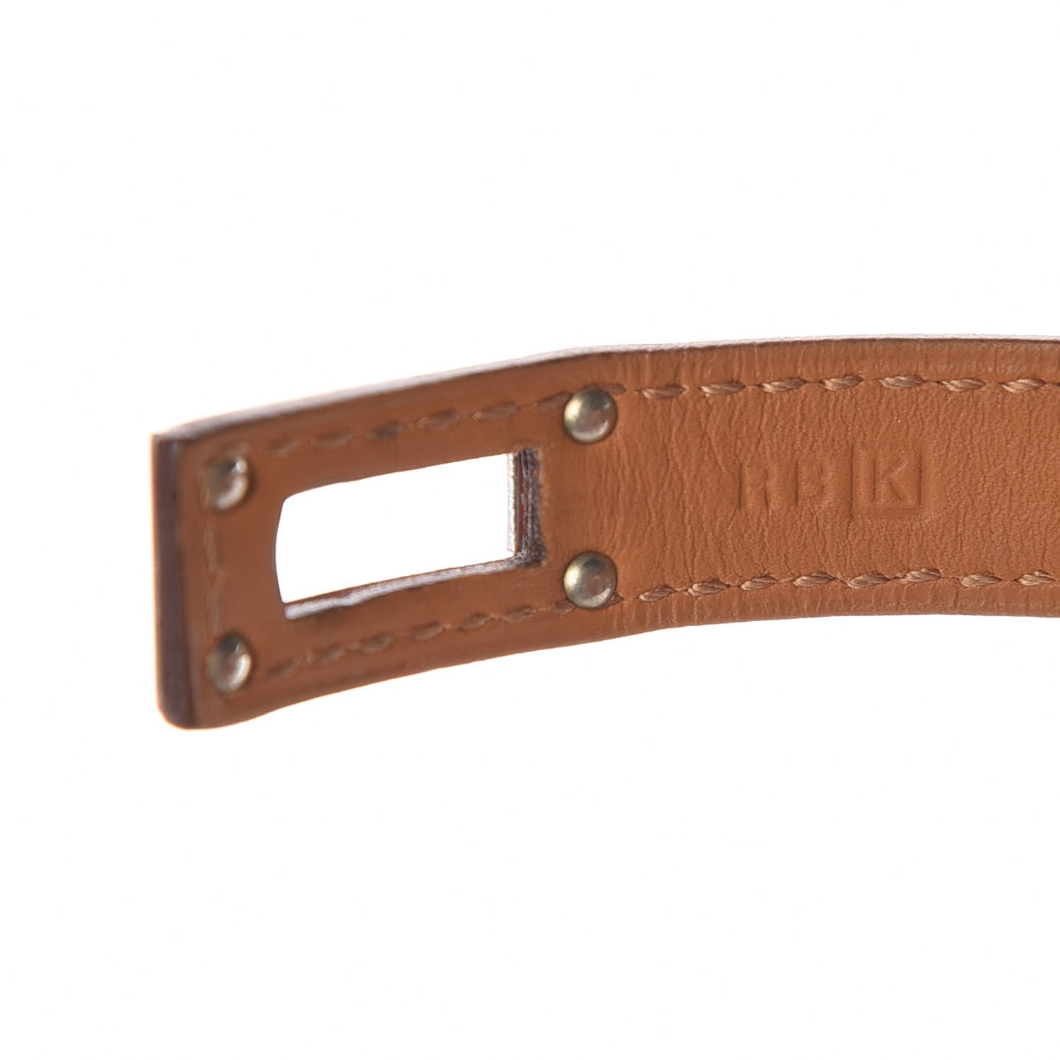 Hermes Box Kelly Double Tour Bracelet M Orange 6 of 7