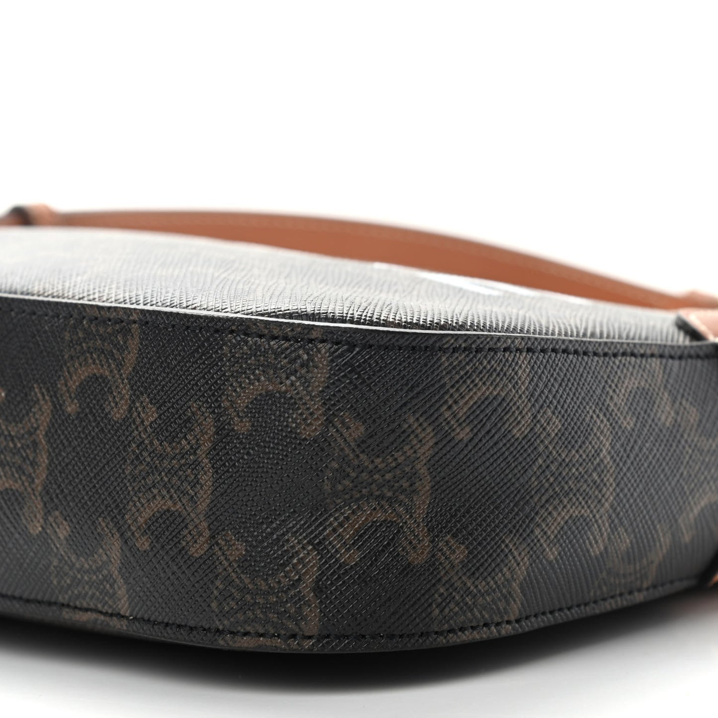 Triomphe Canvas Small Camera Bag Tan