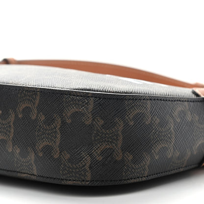 Celine Triomphe Canvas Small Camera Bag Tan 6 of 10