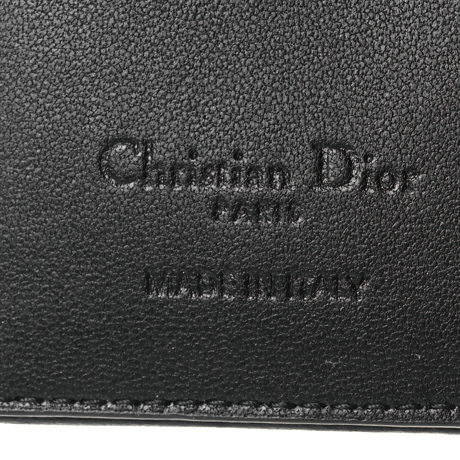 Christian Dior Lambskin Cannage Small Lady Dior Flap Card Holder Black 6 of 8