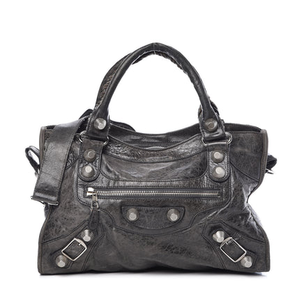 Balenciaga Agneau Giant 21 Silver Hardware City Anthracite 1 of 24