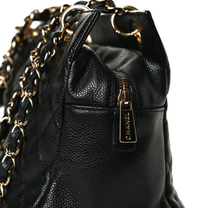 Chanel Caviar Quilted Petit Timeless Tote PTT Black 14 of 14