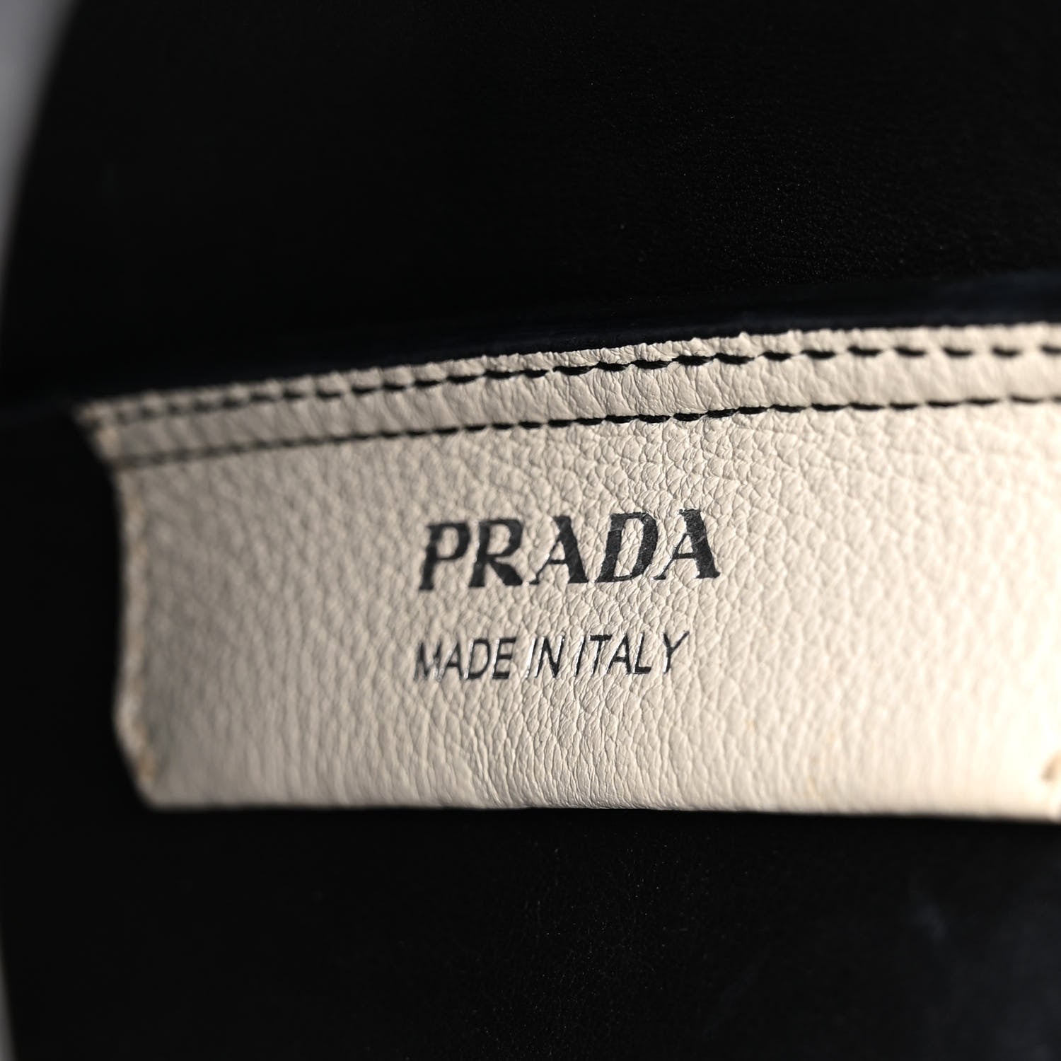 Prada Vitello Daino Soft Dynamique Hobo Talco Black 6 of 11