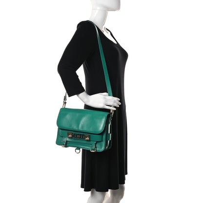 Proenza Schouler Calfskin Mini PS11 Classic Shoulder Bag Emerald 2 of 12