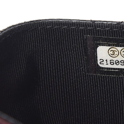 Chanel Caviar Quilted Flap Card Holder Black 14 of 14