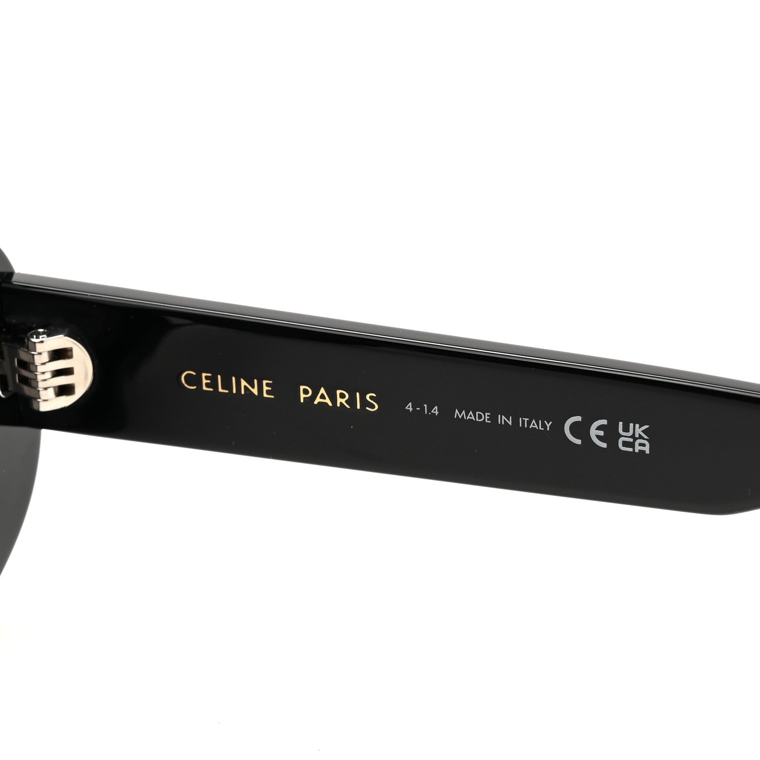 Celine Acetate Triomphe 01 Sunglasses CL 40194U Black 6 of 7