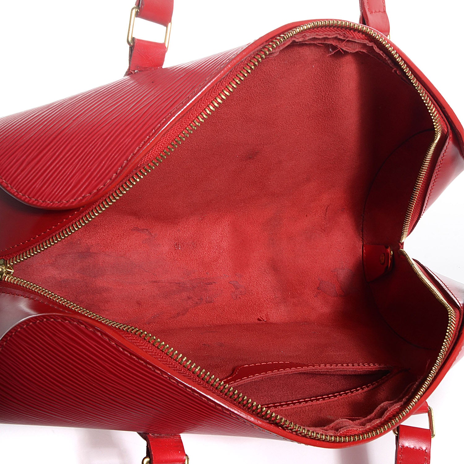Louis Vuitton Epi Soufflot Rouge 6 of 8