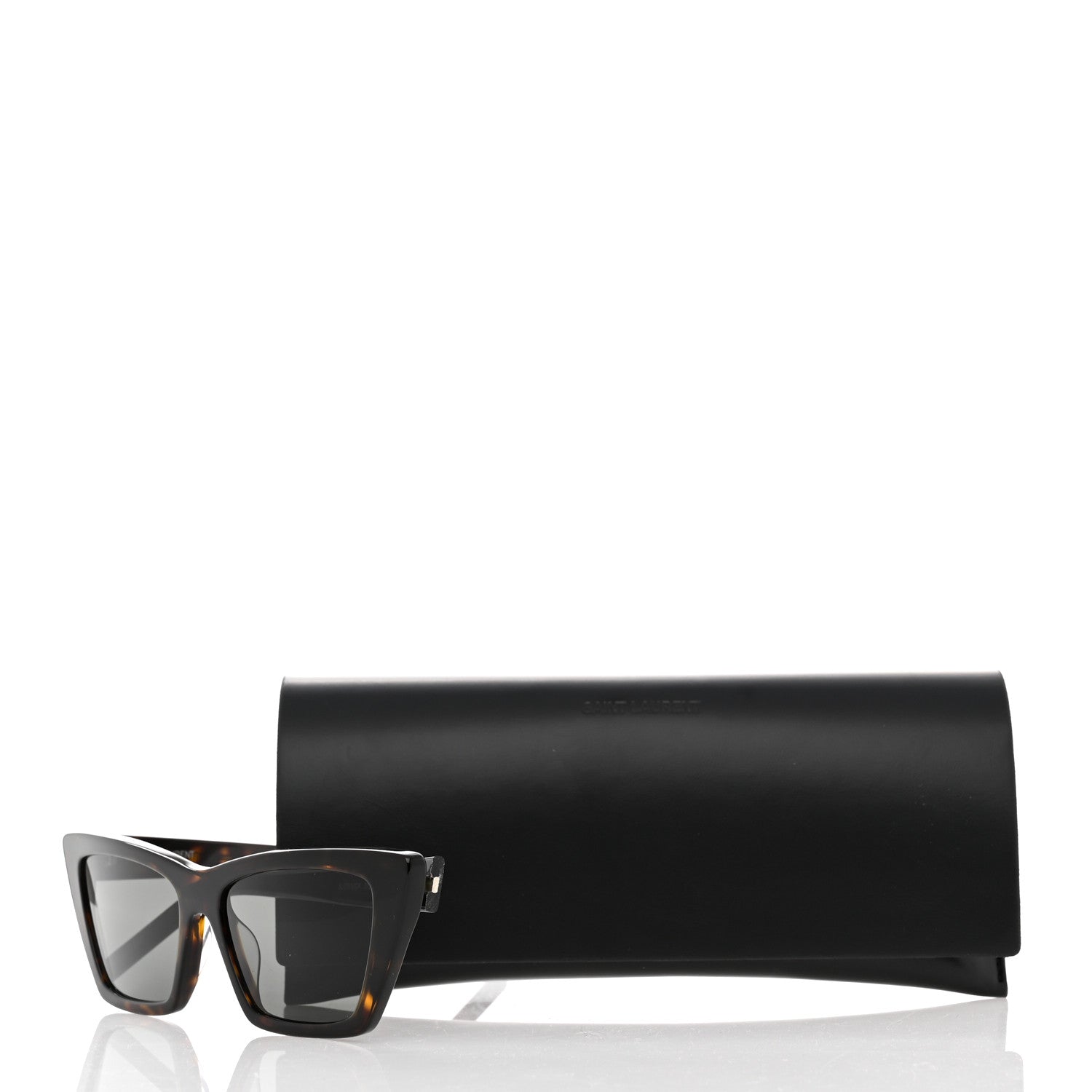 Saint Laurent Acetate Mica Cat Eye Sunglasses SL 276 Tortoise 8 of 8