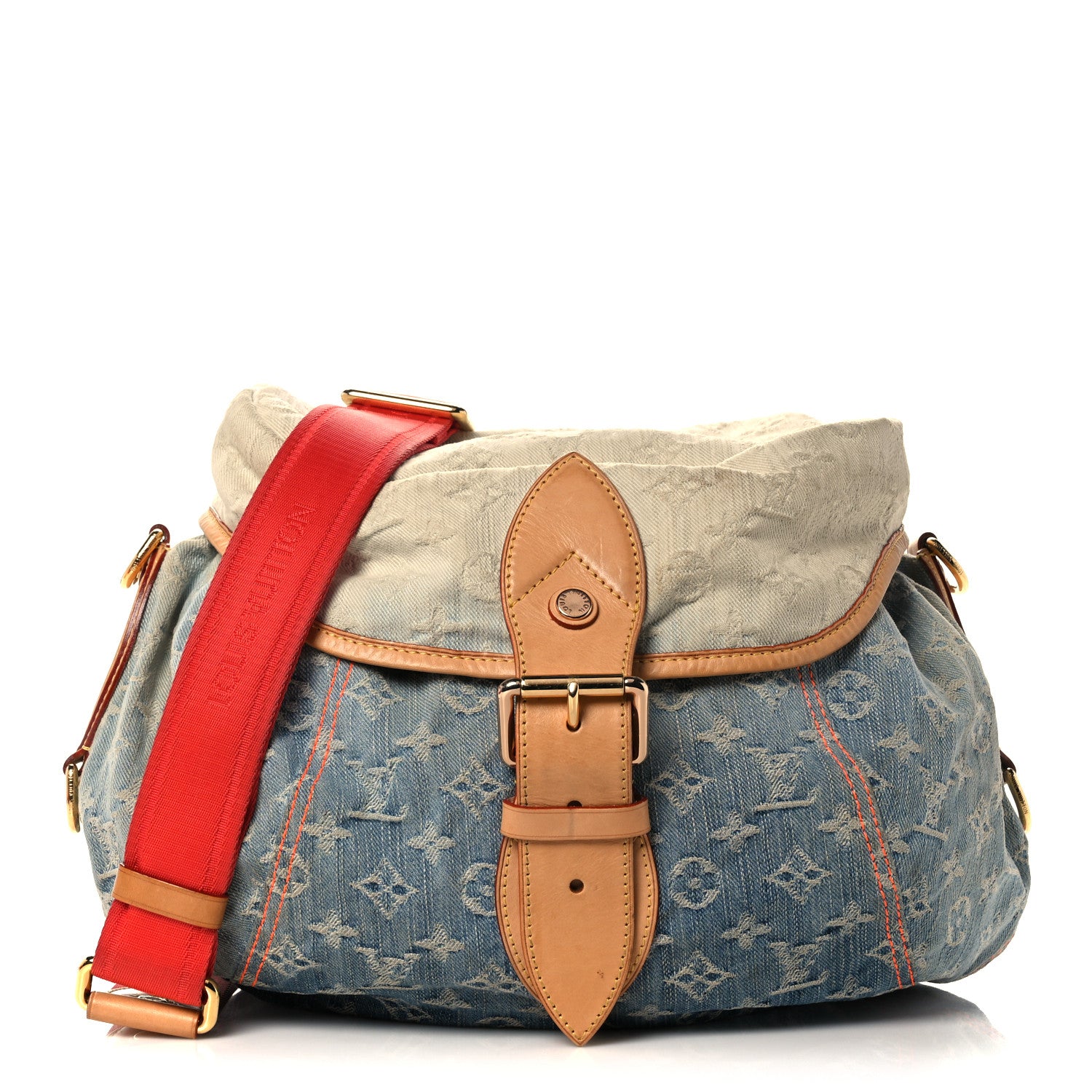 Louis Vuitton Denim Sunshine Messenger Blue 1 of 17