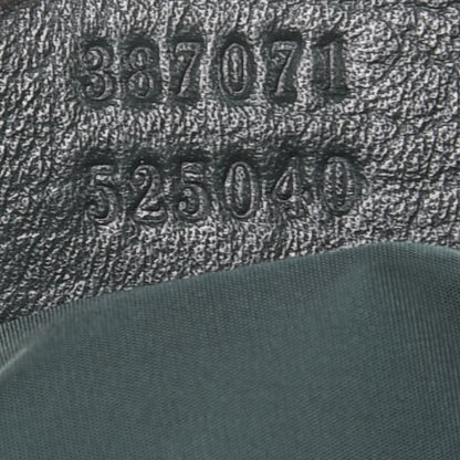 Gucci Nylon Monogram Medium Light Double Buckle Backpack Green 7 of 7