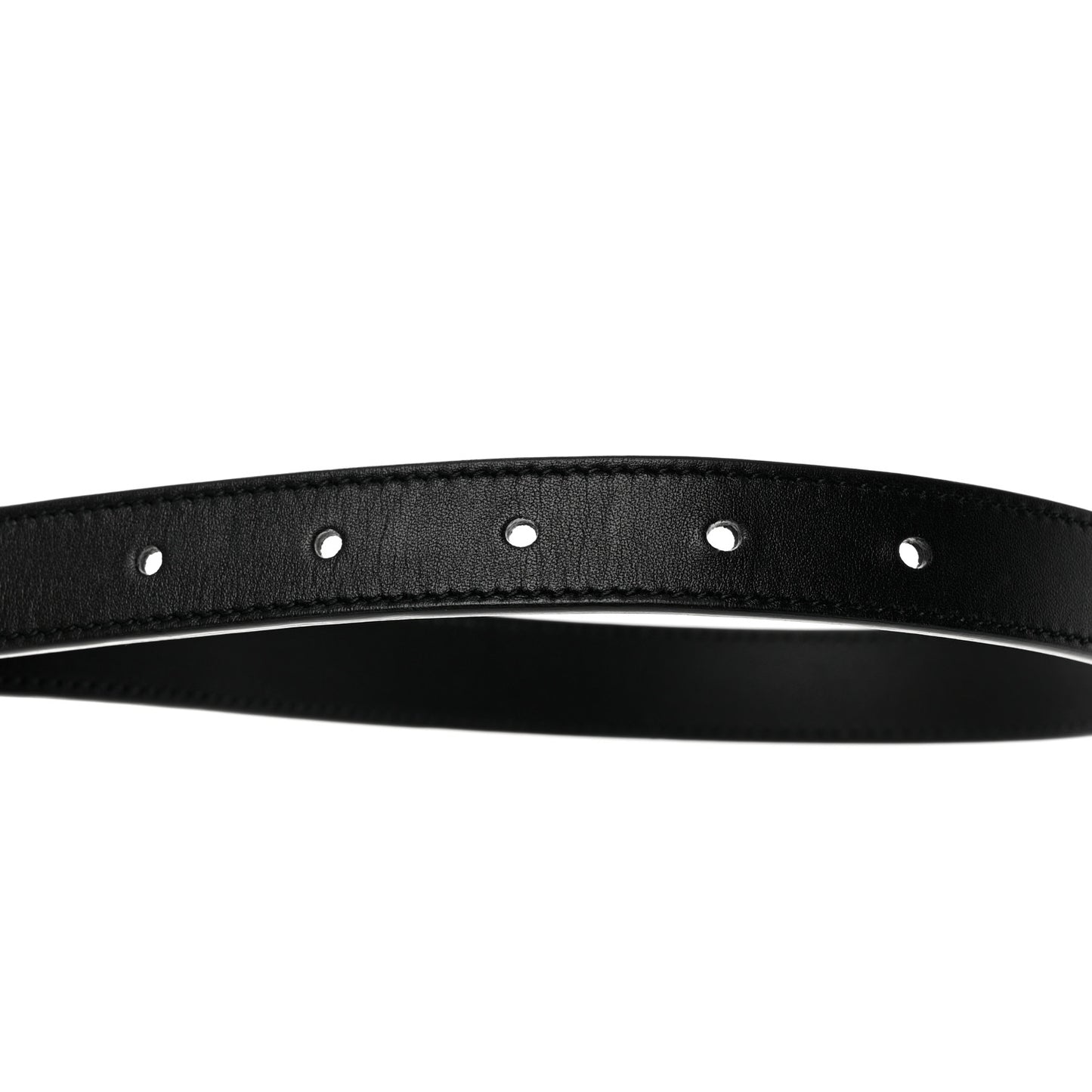 Calfskin Double G 20mm Belt 80 32 Black