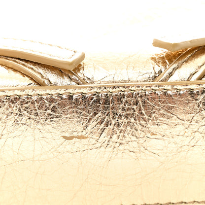 Givenchy Metallic Tumbled Calfskin Nano Voyou Bag Golden Sand 11 of 12