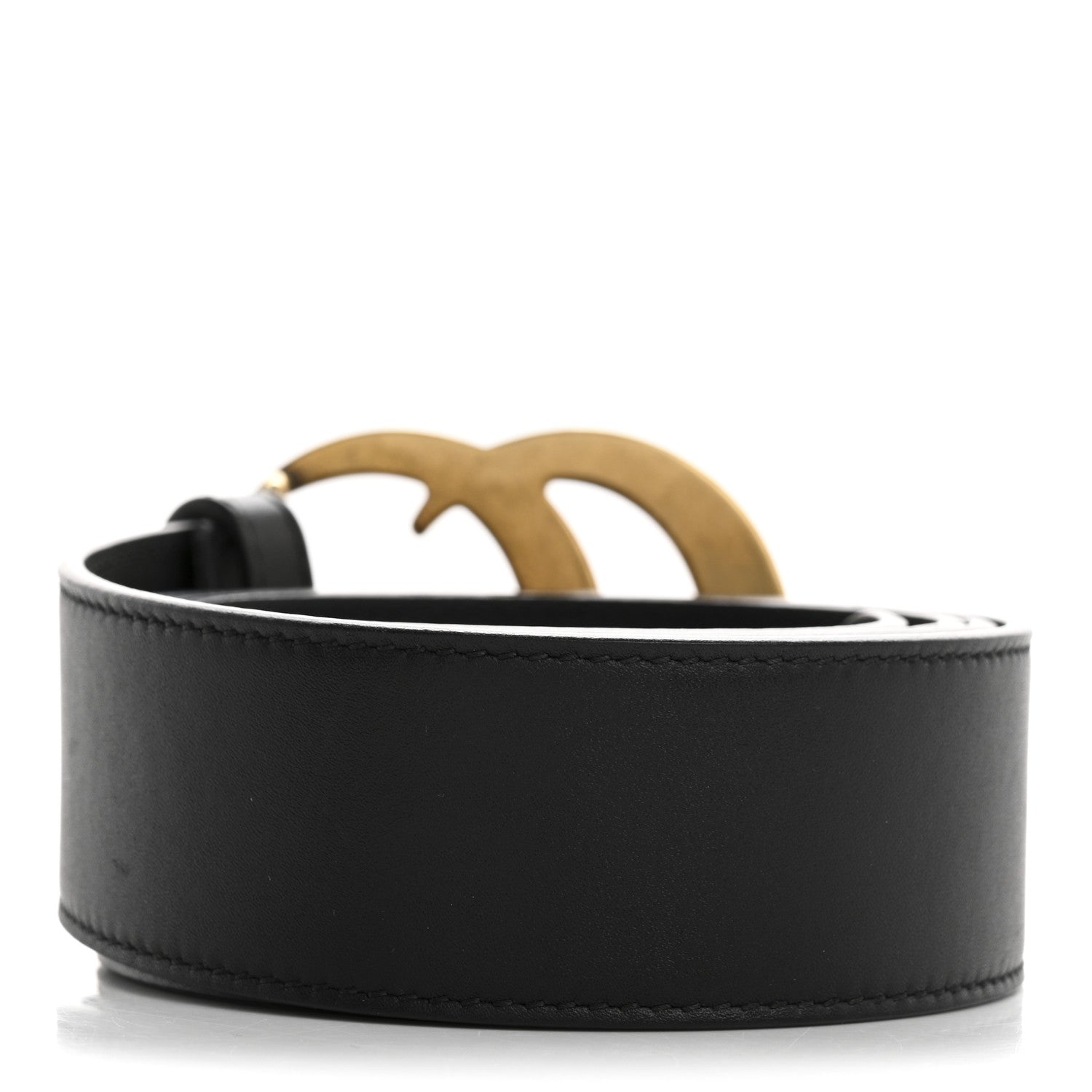 Gucci Calfskin Double G 40mm Belt 95 38 Black 2 of 6