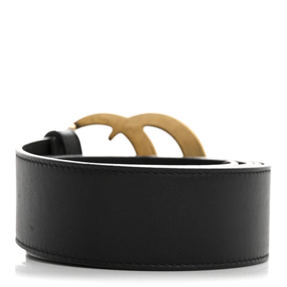 Gucci Calfskin Double G 40mm Belt 95 38 Black 2 of 6