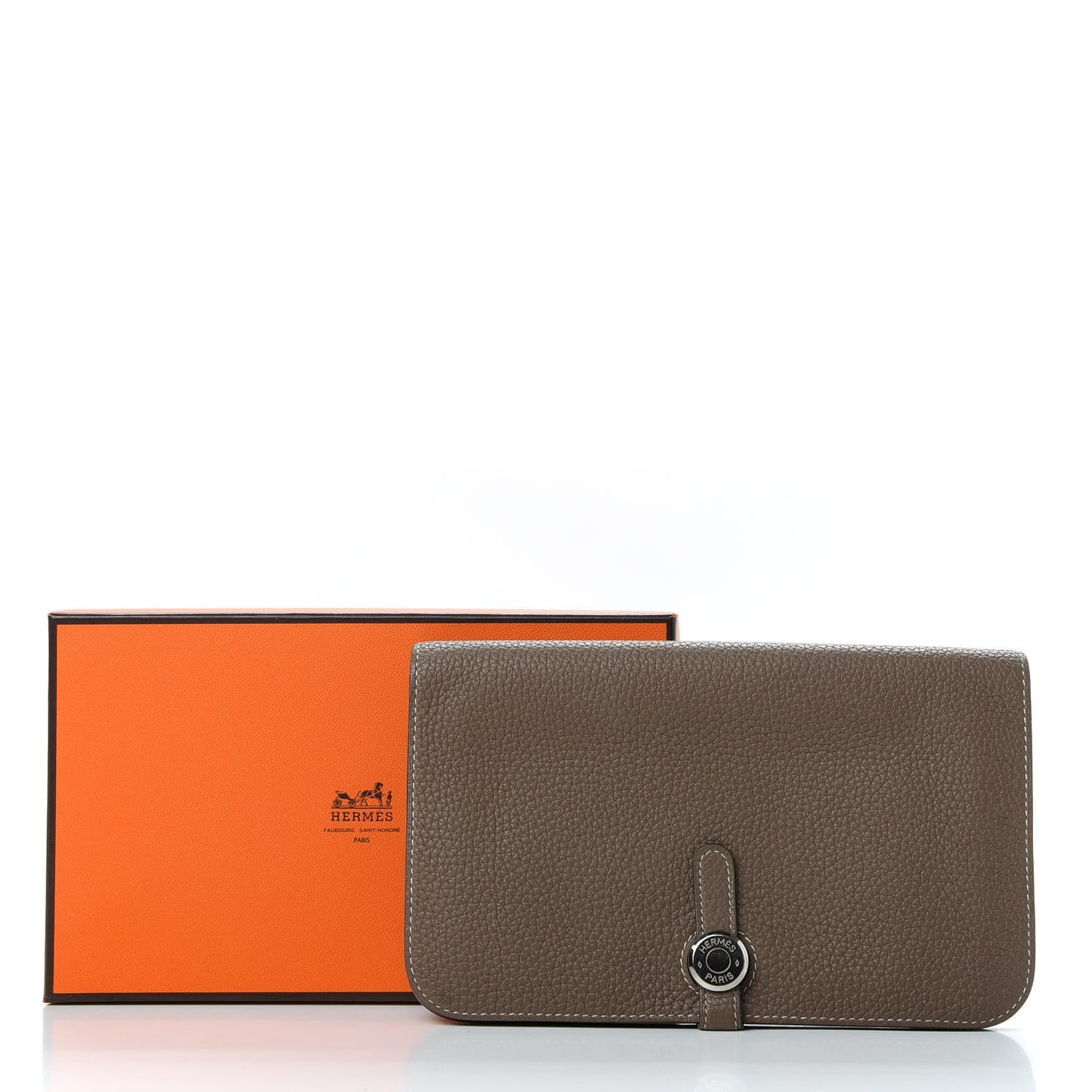 Togo Dogon Duo Wallet Etoupe