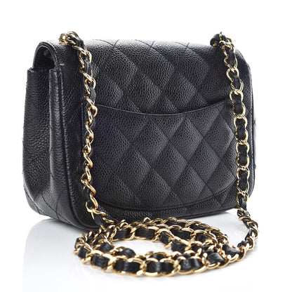 Chanel Caviar Quilted Mini Square Flap Black 3 of 9