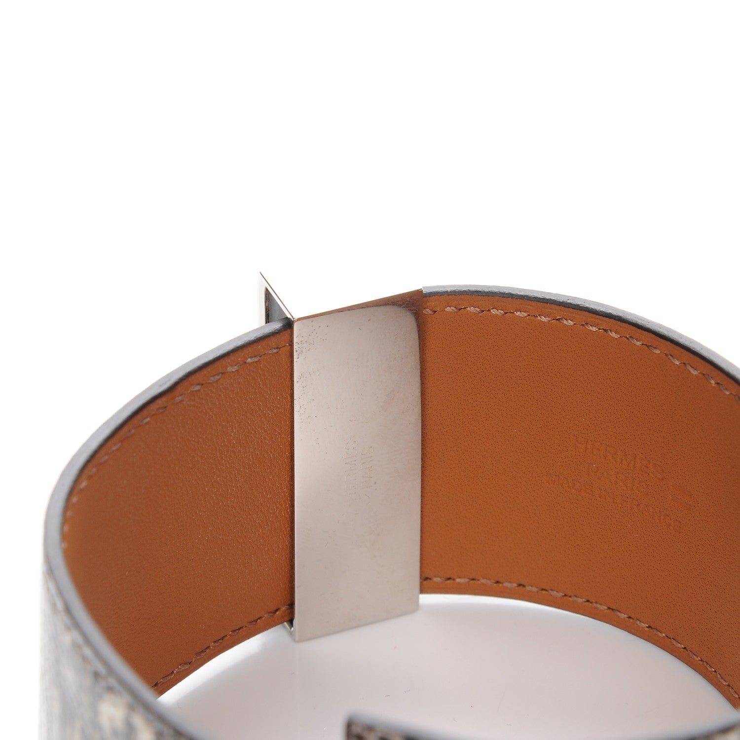 Hermes Lizard Collier De Chien CDC Bracelet L Ombre 8 of 9